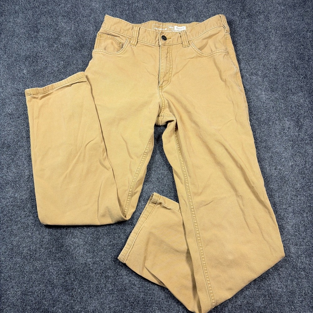 Carhartt Pants Mens 30x32 Rugged Flex Relaxed Workwear BN2517-M